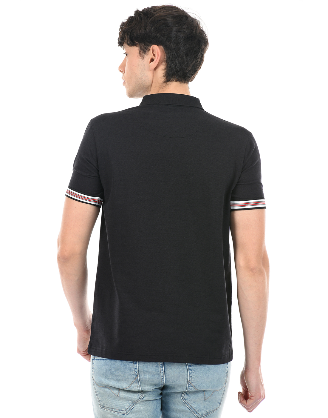 Cloak & Decker by Monte Carlo Men Solid Casual Wear T-Shirt